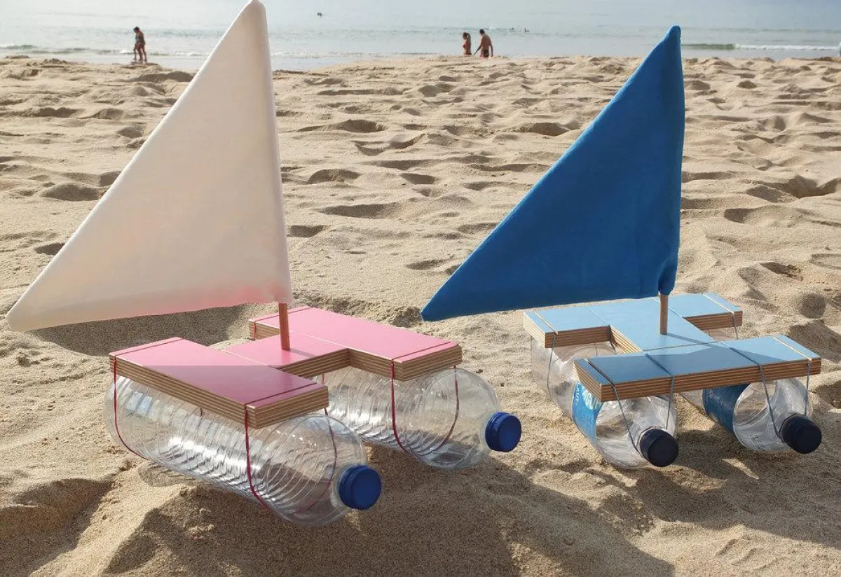 Siegfried der Weltumsegler aus nachhaltigem Holz