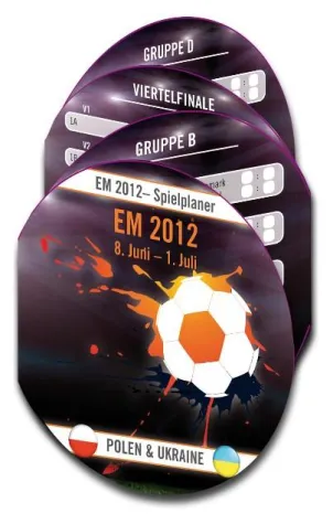 Bild: Cooler EM 2012-Spielplaner für heißen Fußball-Sommer auf Usedom