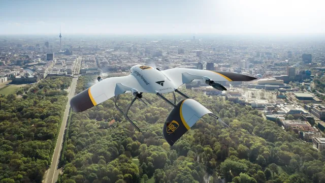 Bild: UPS FLIGHT FORWARD UND WINGCOPTER ENTWICKELN VIELSEITIGE NEUE DROHNEN-FLOTTE