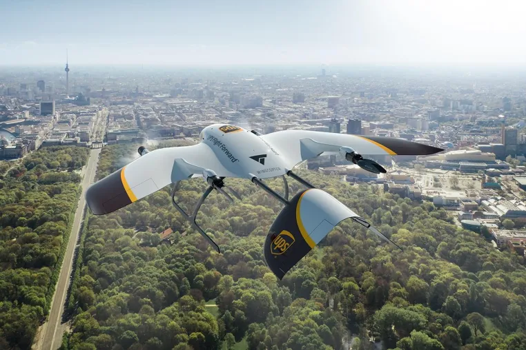 Bild: UPS FLIGHT FORWARD UND WINGCOPTER ENTWICKELN VIELSEITIGE NEUE DROHNEN-FLOTTE