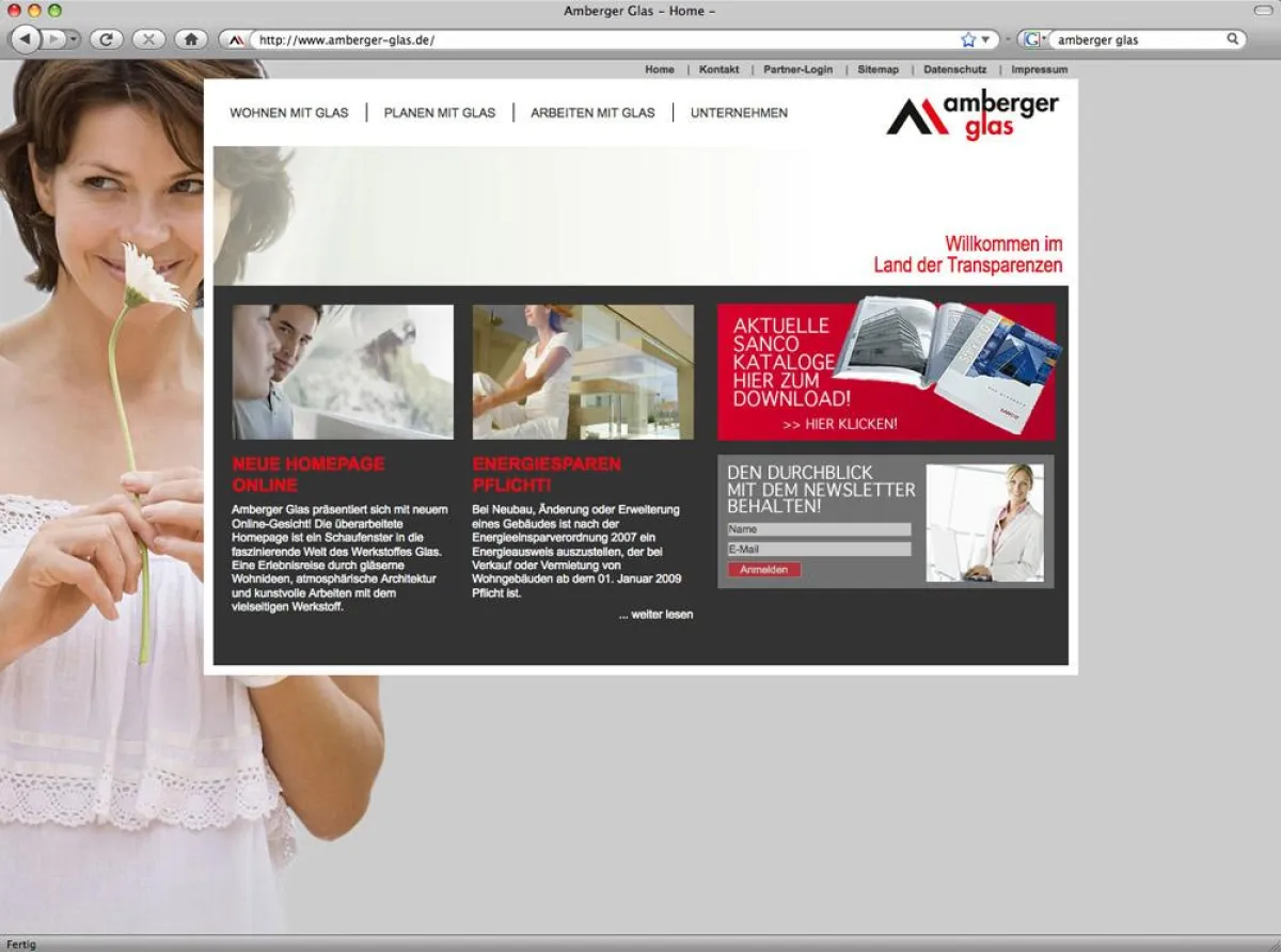 Der Markenrelaunch auch online kommuniziert