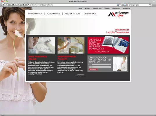 Bild: Die Opus Marketing GmbH sorgt für Durchblick - Der Markenrelaunch bei Amberger Glas