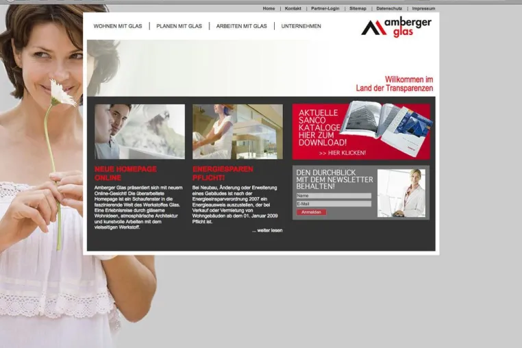 Die Opus Marketing GmbH sorgt für Durchblick - Der Markenrelaunch bei Amberger Glas Bild: Die Opus Marketing GmbH sorgt für Durchblick - Der Markenrelaunch bei Amberger Glas
