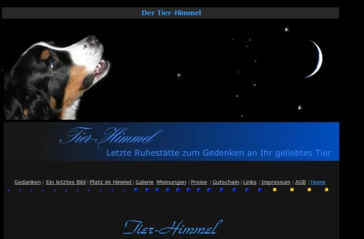 Bild: Der virtuelle Tier-Himmel ...