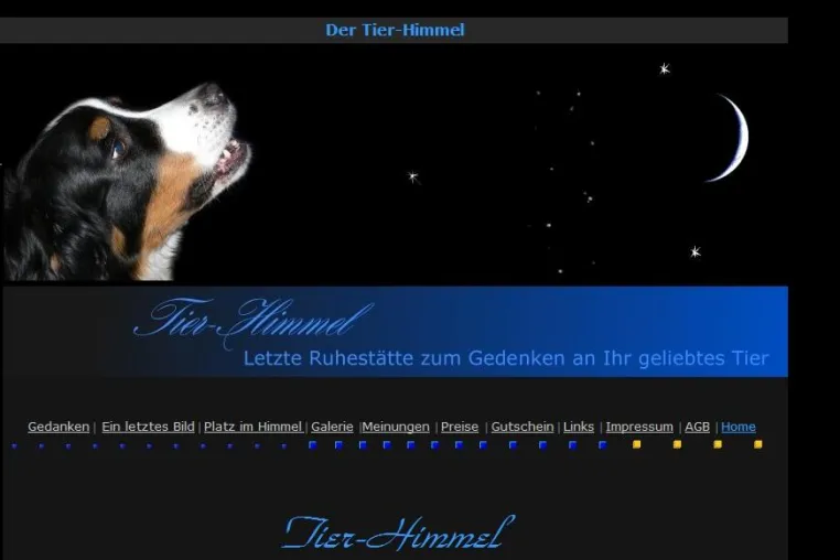 Bild: Der virtuelle Tier-Himmel ...