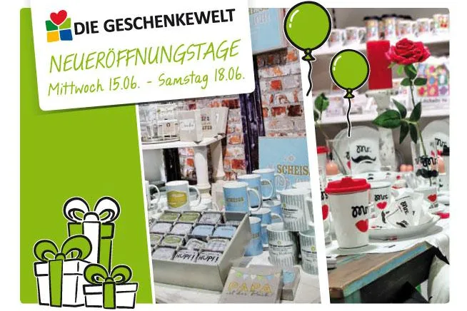 Die Geschenkewelt Nürnberg - Flagshipstore der SHEEPWORLD AG feiert Neueröffnungstage! Bild: Die Geschenkewelt Nürnberg - Flagshipstore der SHEEPWORLD AG feiert Neueröffnungstage!
