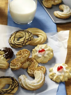 Bild: Genussvolles Plätzchenbacken dank der laktosefreien Alpenmilch von Weihenstephan