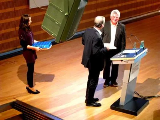 Bild: Campanile Bauplanhinweis von KD Wolff an H.R.Hiegel