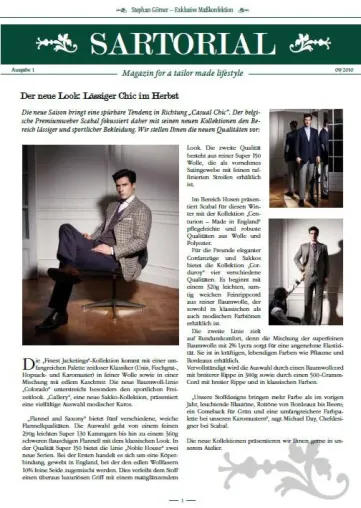 Neues Kundenmagazin am Start Bild: Neues Kundenmagazin am Start