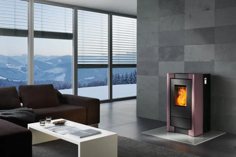 Der Pelletofen - Energiesparzentrale für das Wohnzimmer Bild: Der Pelletofen - Energiesparzentrale für das Wohnzimmer