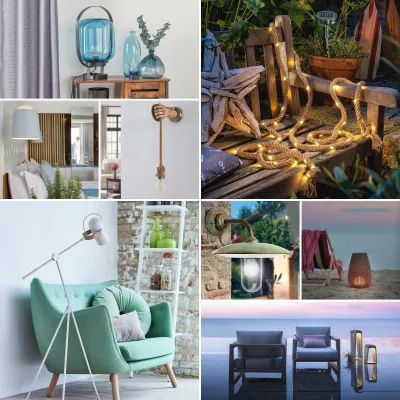 Bild: Seaside flair to enjoy! Lampenwelt.de bringt maritime Lichtstimmung in Haus und Garten 