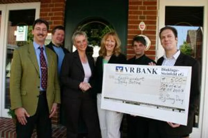 Bild: Initiative zur Belebung des Steinfelder Ortskerns - Erste Existenzgründerin gewinnt