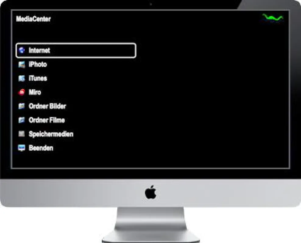 nessMediaCenter auf dem iMac