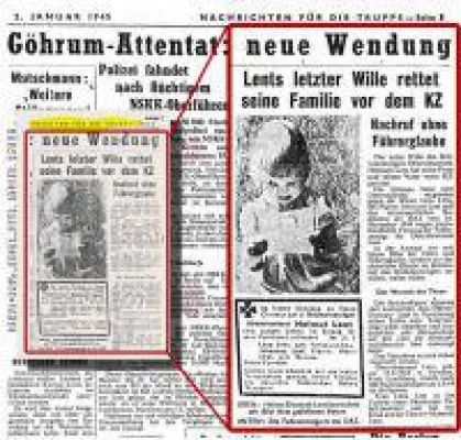 Bild: Nachrichten für die Truppe - Bundeswehr lässt sich von Allierten-Propaganda an der Nase herumführen