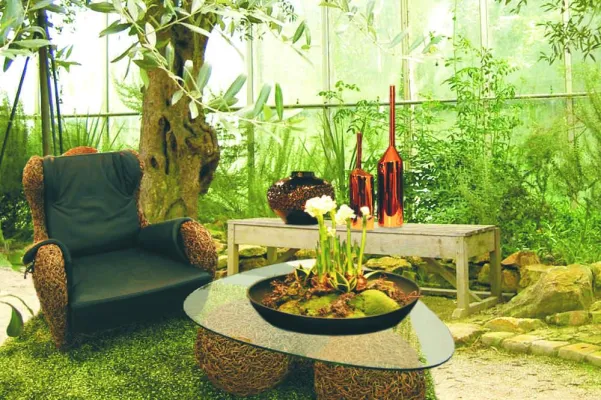 Bild: Natur ins Haus holen - Design in die Natur bringen