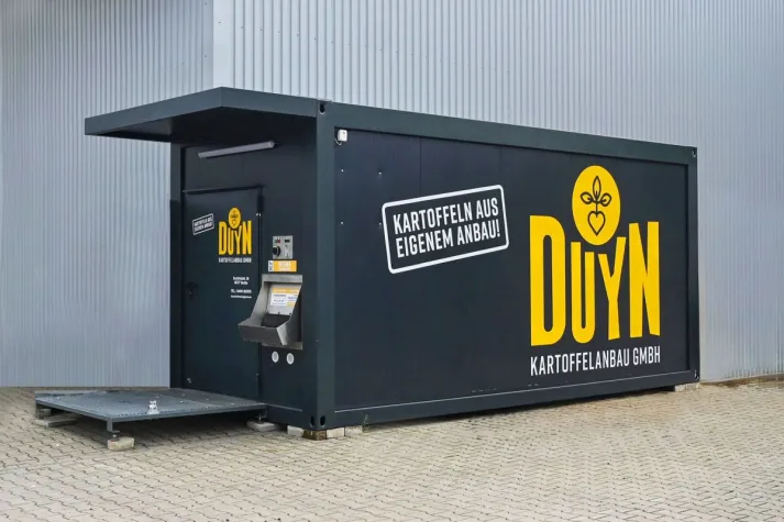 Bild: Automatisierte Kartoffelvermarktung mit ELA Container Sales