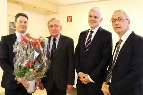 Abschied von Klinikdirektor Dr. Rudolf Hollenders Bild: Abschied von Klinikdirektor Dr. Rudolf Hollenders