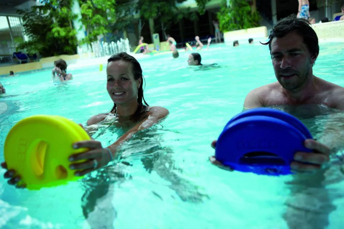 VitalWanderWelt mit Aqua Fitness ©OstWestfalenLippe GmbH - Conrad