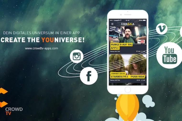 Fan-Apps für Creator: CrowdTV professionalisiert YouTuber Bild: Fan-Apps für Creator: CrowdTV professionalisiert YouTuber