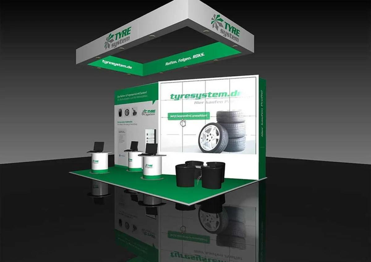 TyreSystem-Stand auf der Tire Cologne