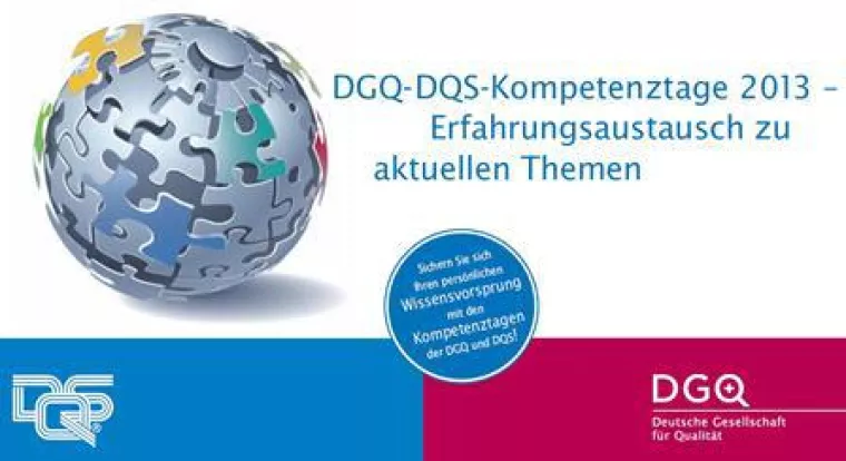 Bild: Start der DGQ-DQS-Kompetenztage 2013 im Februar: Verwaltungsmodernisierung mit Prozessmanagement