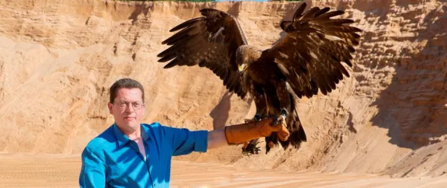 Bild: Fürstlicher Adler in der Sandgrube