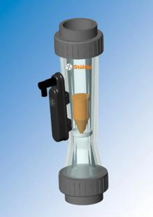 Setzt im Segment der Schwebekörper-Durchflussmessung Maßstäbe: ASV ZE 3000.