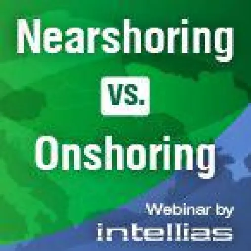 Bild: Intellias organisiert ein Webinar zum Thema “Nearshoring vs. Onshoring”