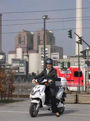 Bild: Pilotprojekt zur Elektro-Mobilität in Frankfurt: