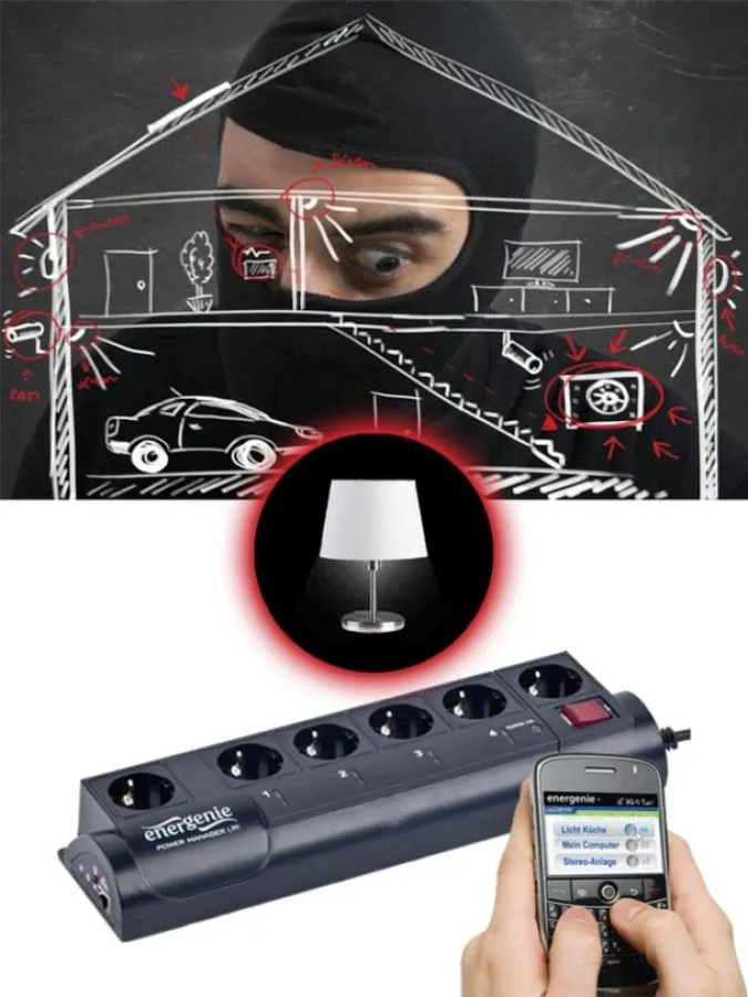 EnerGenie - programmierbare Steckdosenleisten