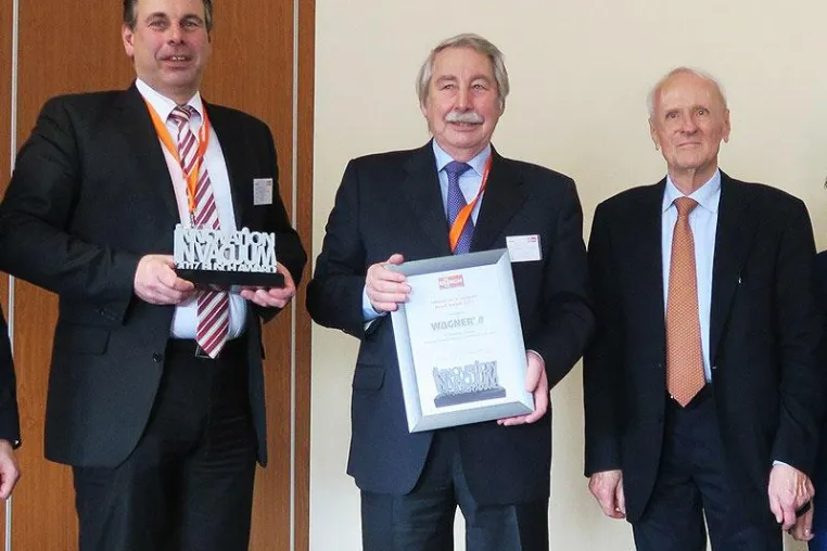 Bild: Der „Busch Innovation in Vacuum Award“ 2017 geht an die WAGNER Group GmbH