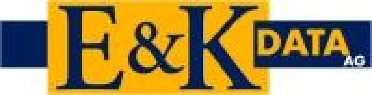 Logo der E&K DATA AG, Viersen