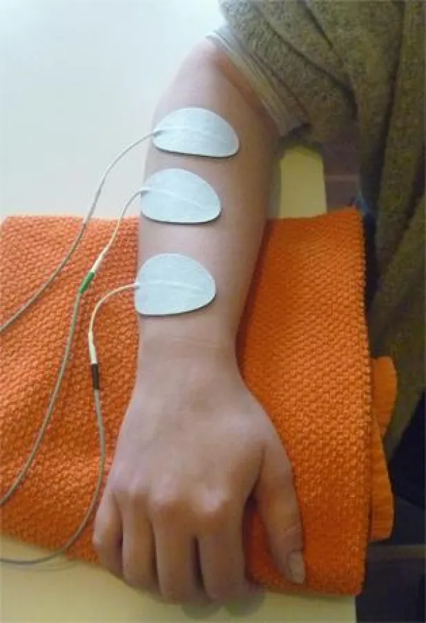Elektrotherapie mit Elektroden