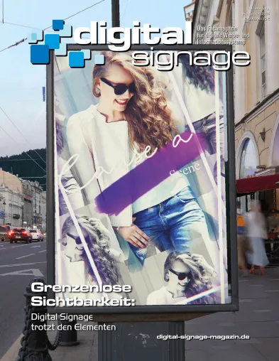 Bild: Letzte Ausgabe der digital signage für dieses Jahr erscheint heute