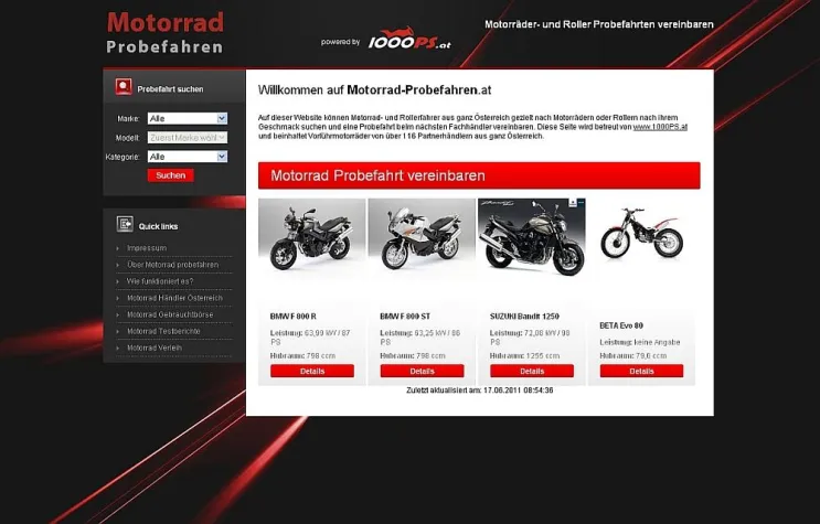 Bild: Motorrad Probefahrten immer wichtiger