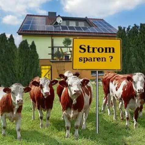 Der Photovoltaik-Ackersmann Bild: Der Photovoltaik-Ackersmann