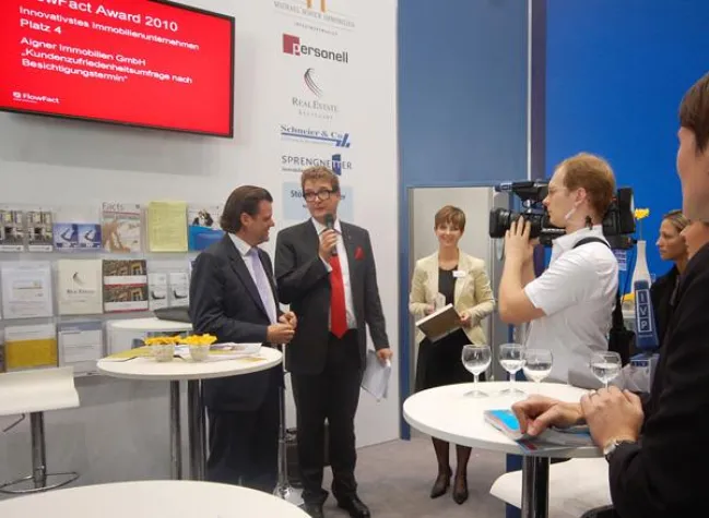 Bild: Aigner Immobilien gehört erneut zu den Gewinnern des Flow-Fact Awards 2010