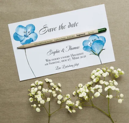 Bild: Für Hochzeiten, Taufen, Geburtstagsparties: Sprout-Bleistifte ab sofort in kleiner Stückzahl personalisieren