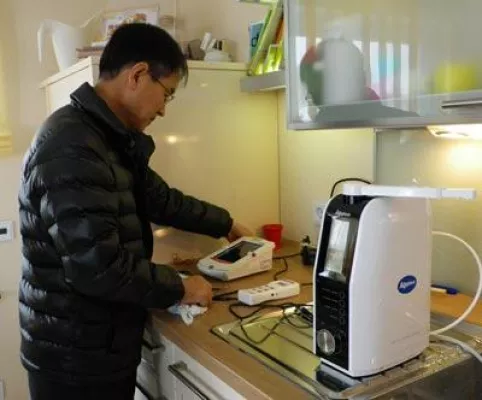 Bild: Qualitätssicherung bei Aquion Wasserionisierer