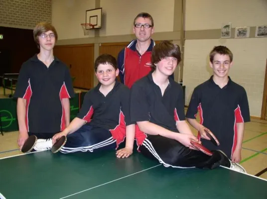 Bild: Geschafft! TT-Jugendmannschaft des TSV Unsernherrn macht Aufstieg in die 1. Kreisliga perfekt