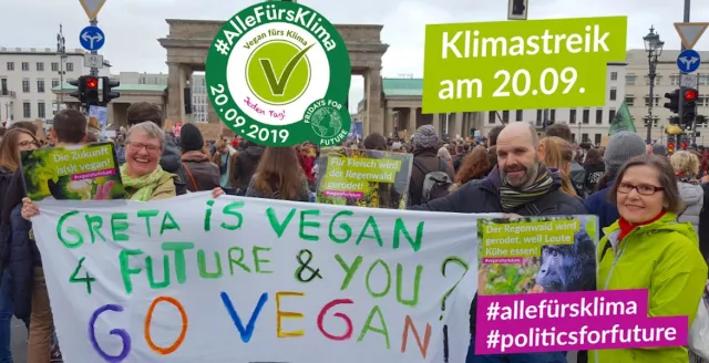 Die V-Partei³ unterstützt den Aufruf zum weltweiten Klimastreik der Fridays-for-Future-Bewegung Bild: Die V-Partei³ unterstützt den Aufruf zum weltweiten Klimastreik der Fridays-for-Future-Bewegung