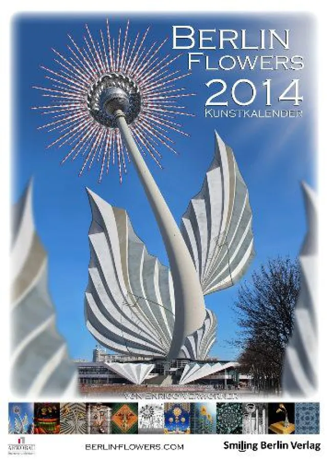Cover Kunstkalender 2014 Berlin Flowers
