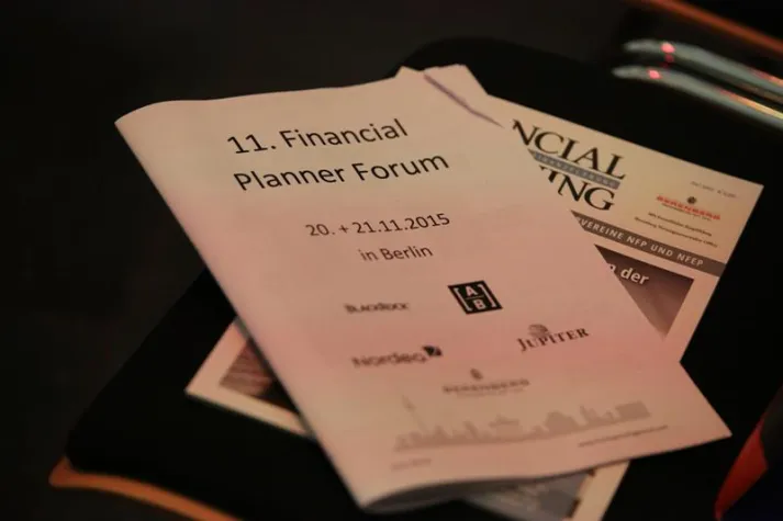 Bild: Größtes Finanzplanertreffen der Republik fand vom 20.-21. November 2015 in Berlin statt