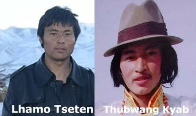 Bild: Lhamo Tseten und Thubwang Kyab verbrannten sich am 26. Oktober in Gansu