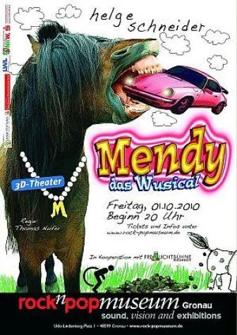 Bild: Helge Schneiders "Mendy - das Wusical" im rock'n'popmuseum