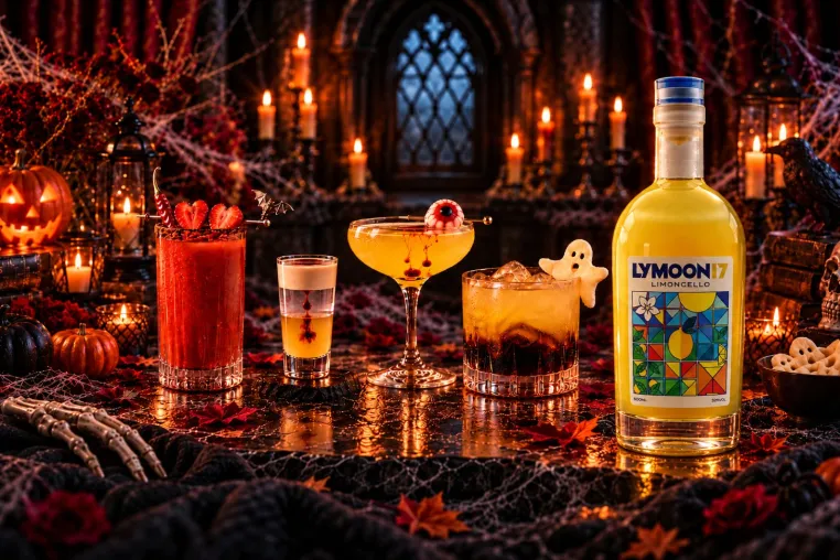 Bild: 6 Drinks mit dem Spooky Kick im Glas