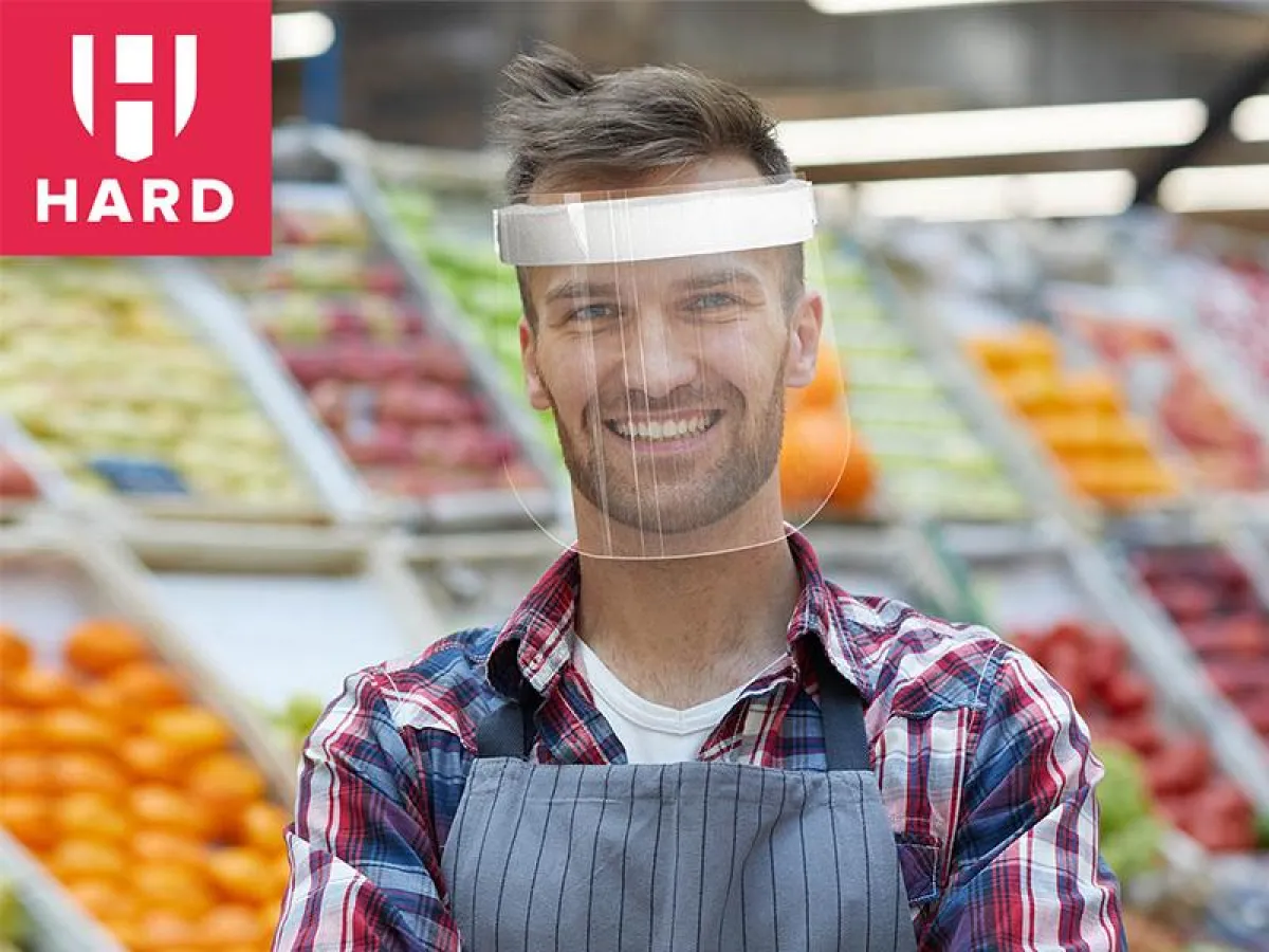 Gesichtsschutz für Gewerbe, Einzelhandel und Privat