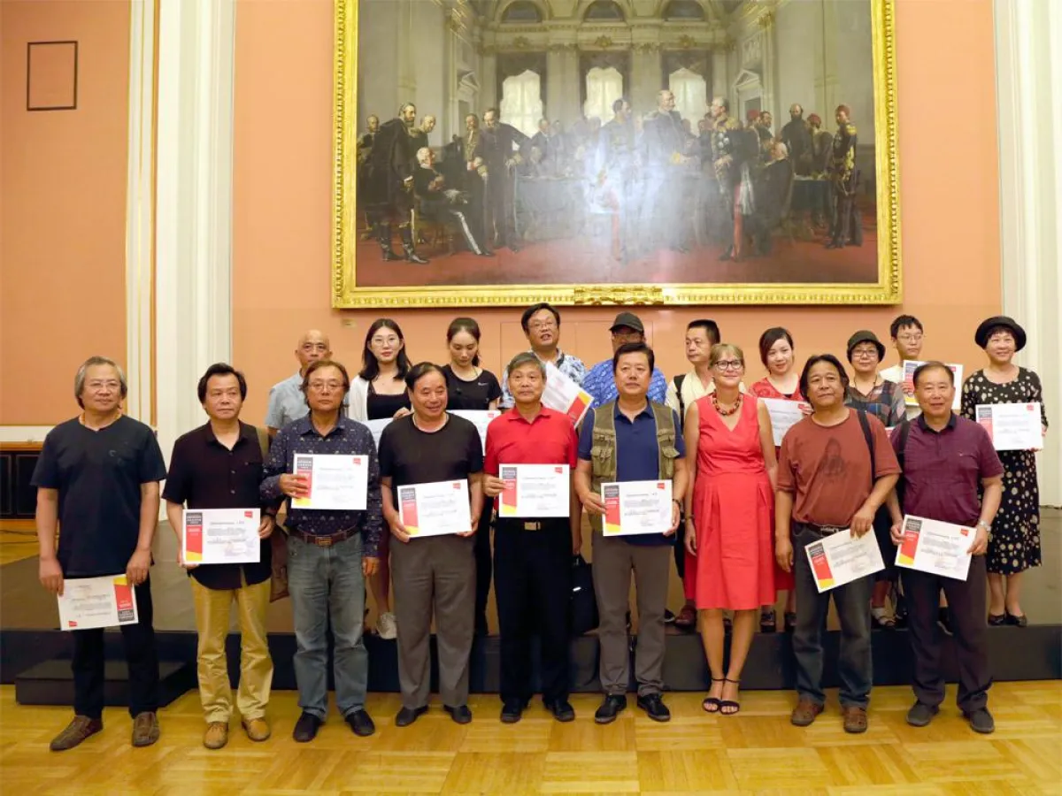 Kunstausstellung für chinesische zeitgenössische KünstlerInnen