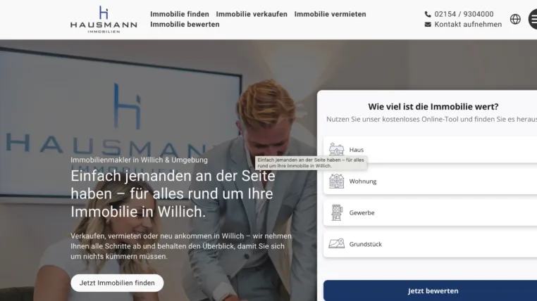 Bild: Immobilienmakler Willich - Hausmann Immobilien