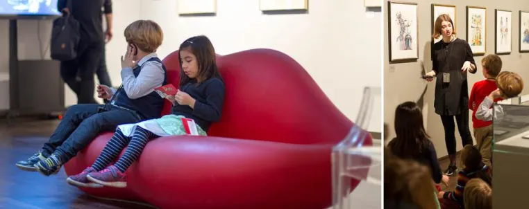 Bild: KinderKulturSonntag im Museum „Dalí – Die Ausstellung am Potsdamer Platz“ am 14. Oktober 2018